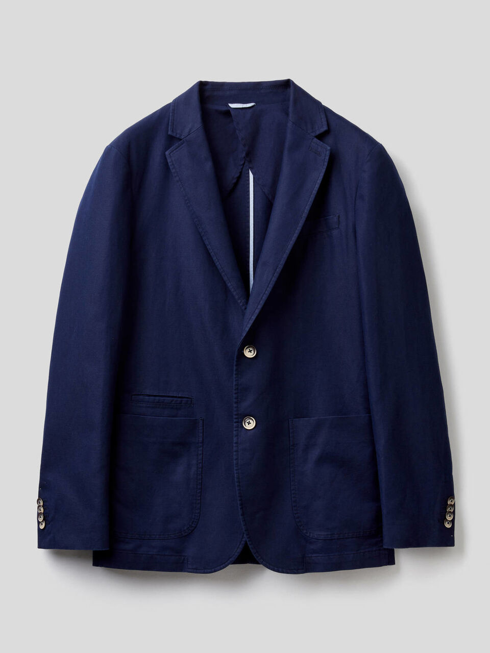 Blazer de lino mixto image number 1