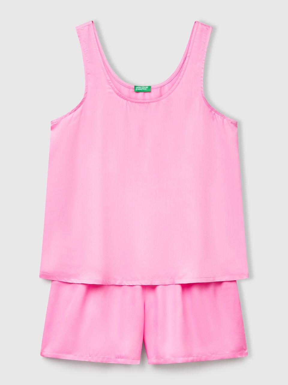 PYJAMA(VEST+SHORTS) Mujer image number 1