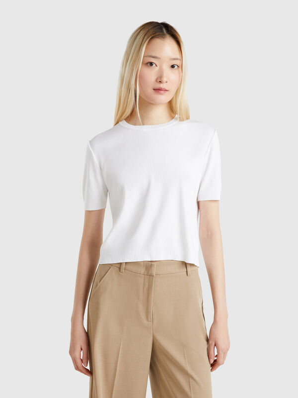 Camisa manga corta 100% algodón Mujer