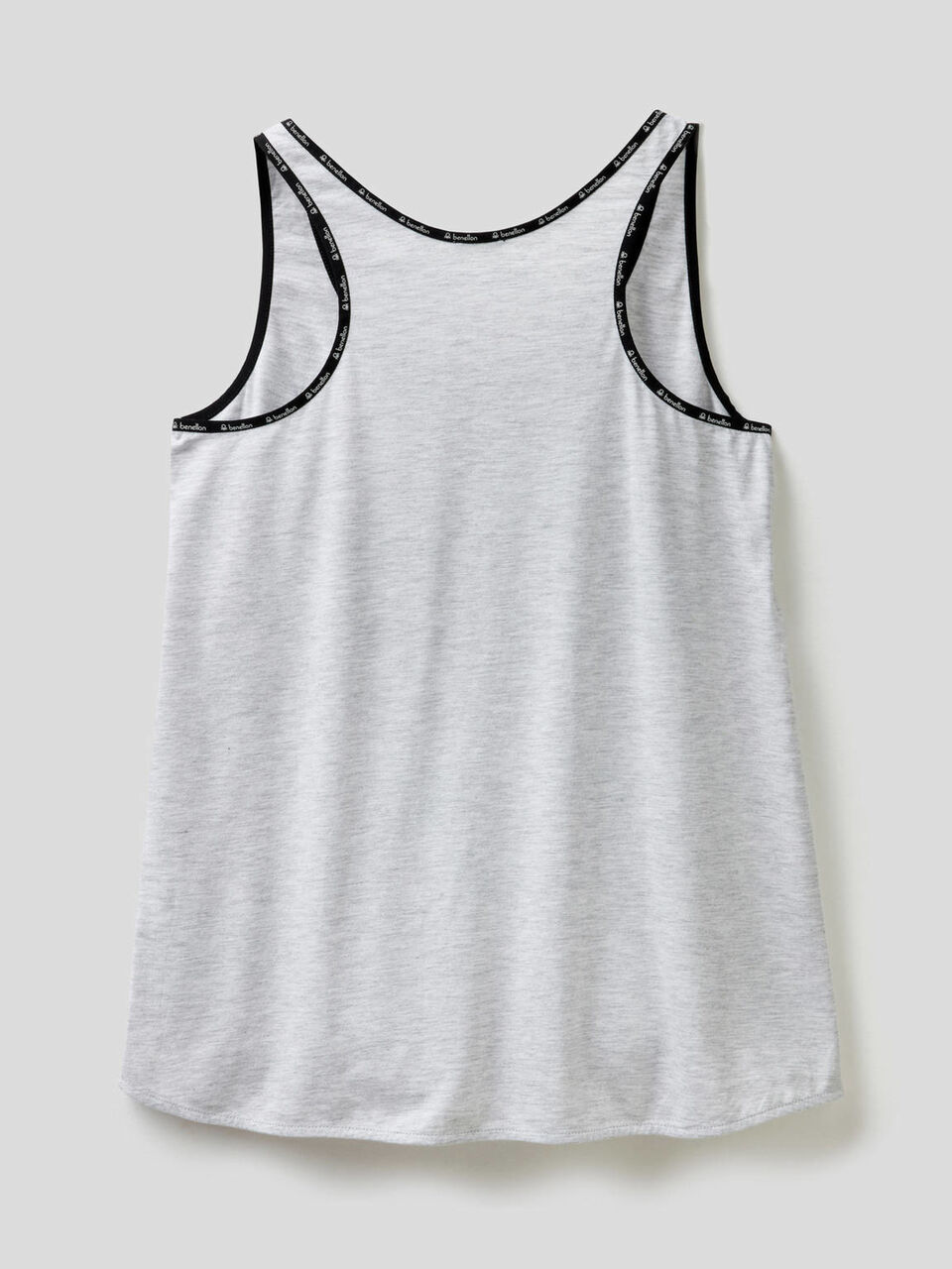 Camiseta de tirantes de running con logotipo image number 2