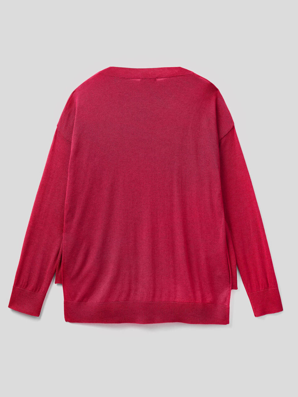 Jersey de corte holgado con aberturas image number 2