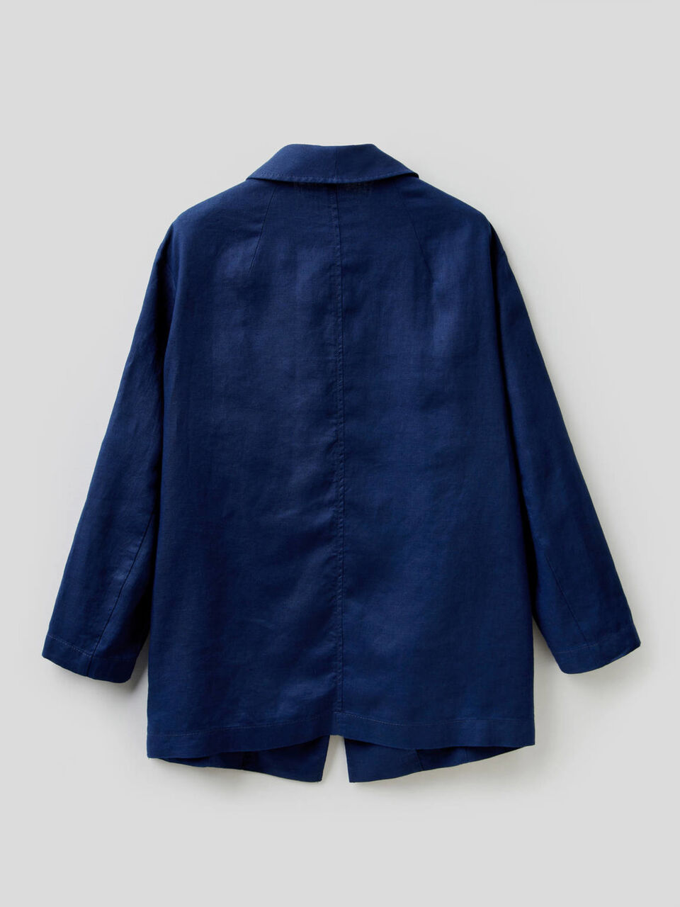 Blazer de lino con manga francesa image number 2