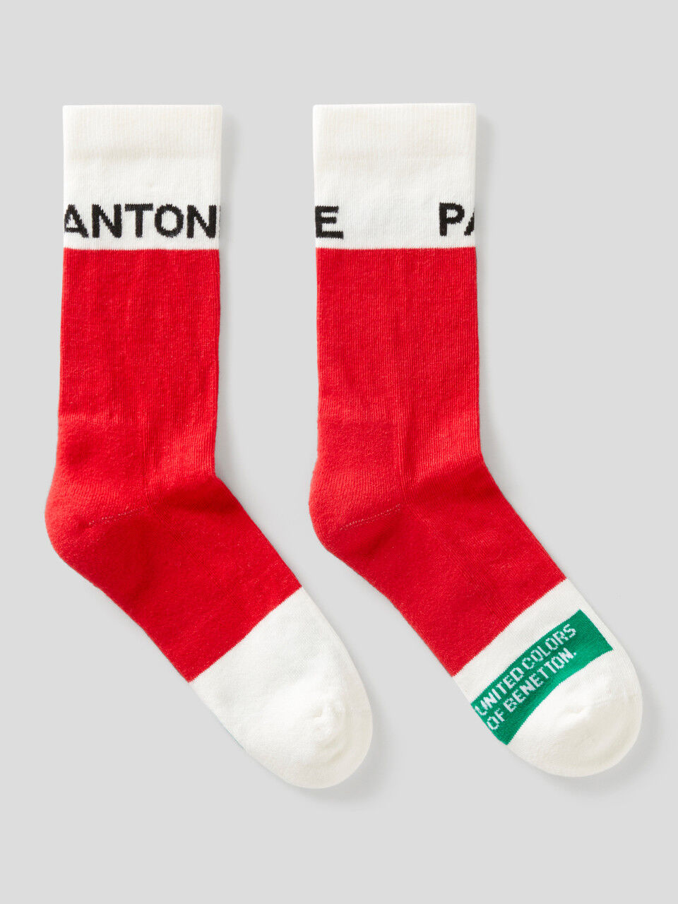 Calcetines rojos BenettonxPantone™