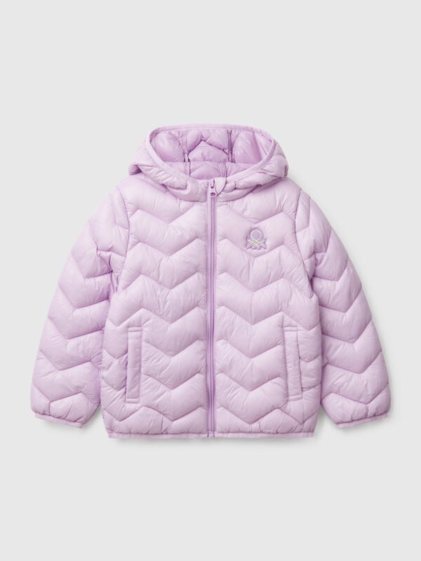 Chaqueta acolchada con capucha Niña