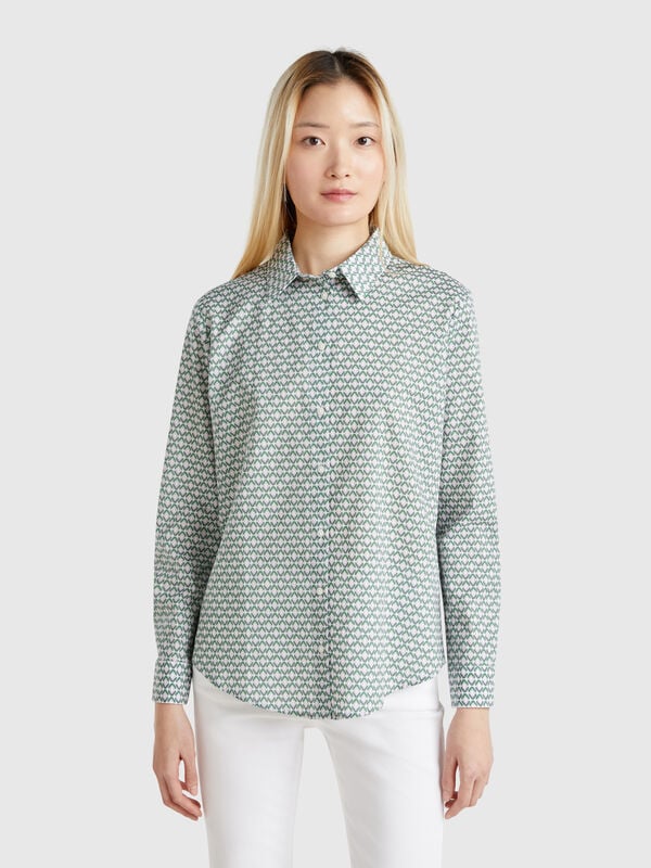 Camisa estampada Mujer