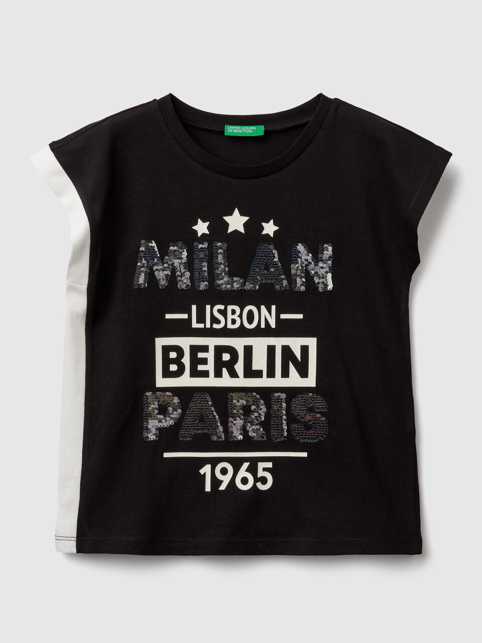 Camiseta con lentejuelas reversibles image number 2