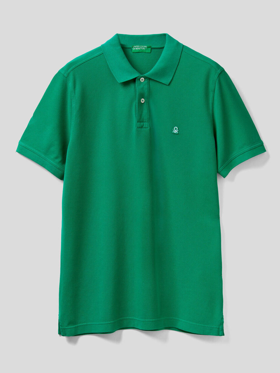 Polo de manga corta de 100 % algodón image number 1