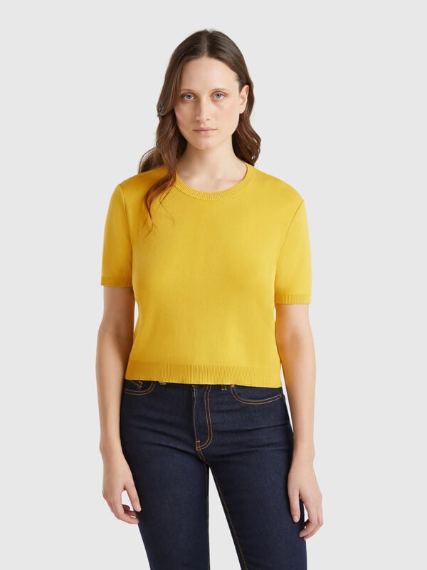 Camisa manga corta 100% algodón Mujer
