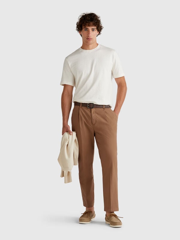 Pantalón ligero de algodón Hombre