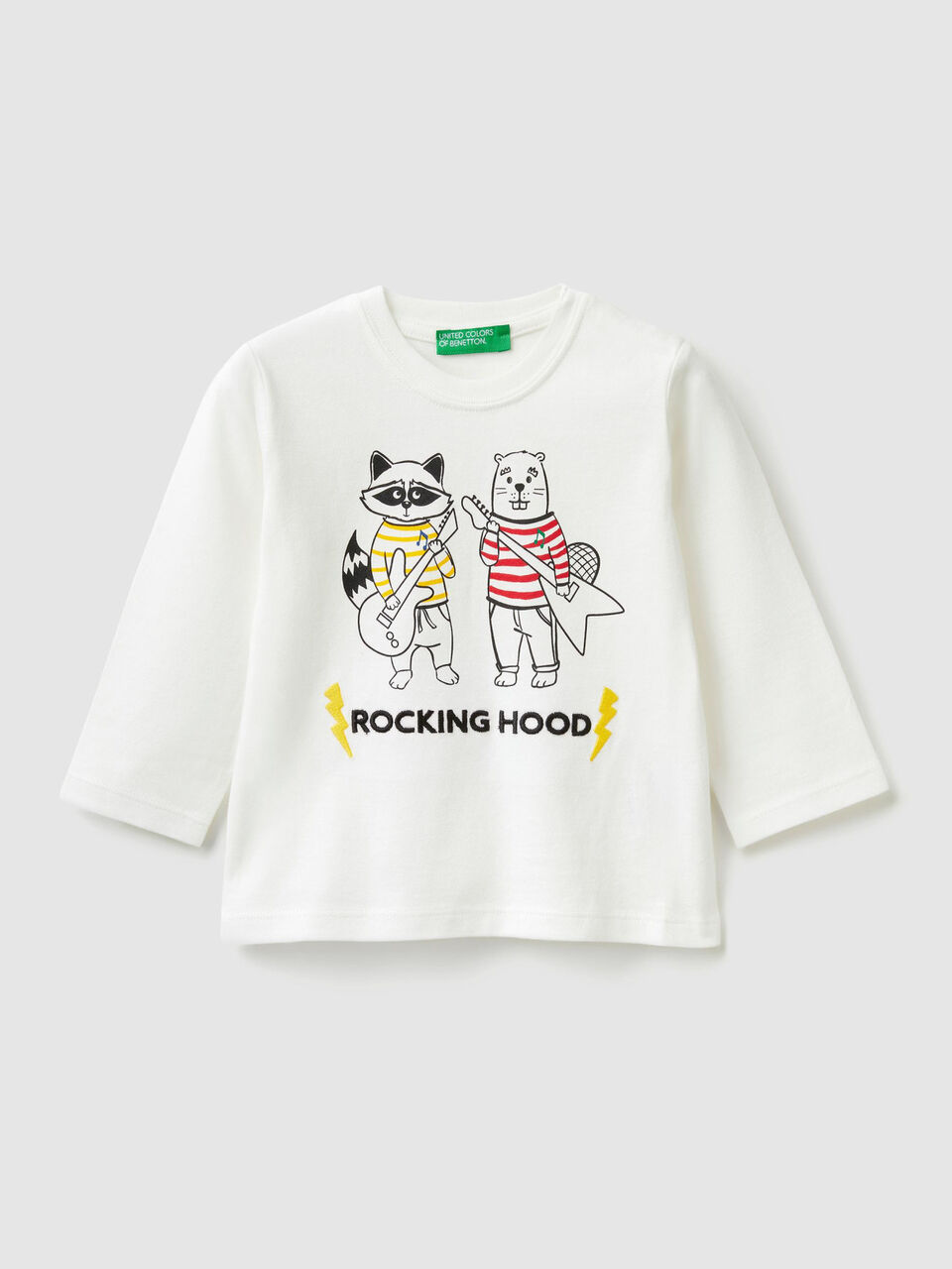 Camiseta de algodón orgánico con bordado image number 1