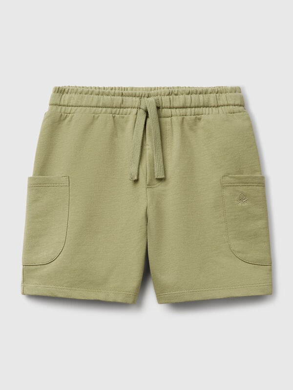 Shorts cargo de algodón Niño