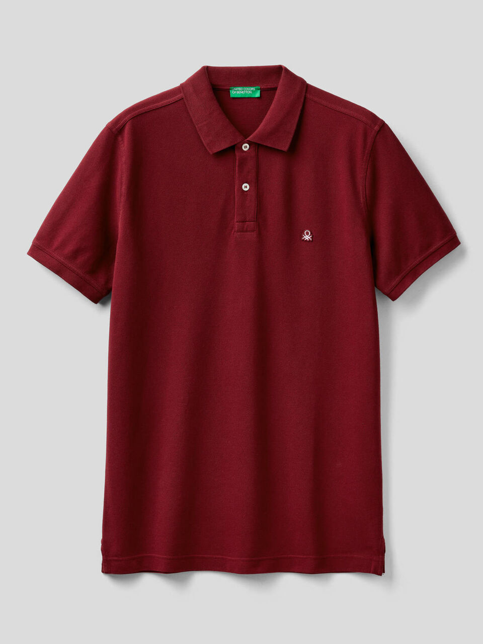 Polo de manga corta de 100 % algodón image number 1