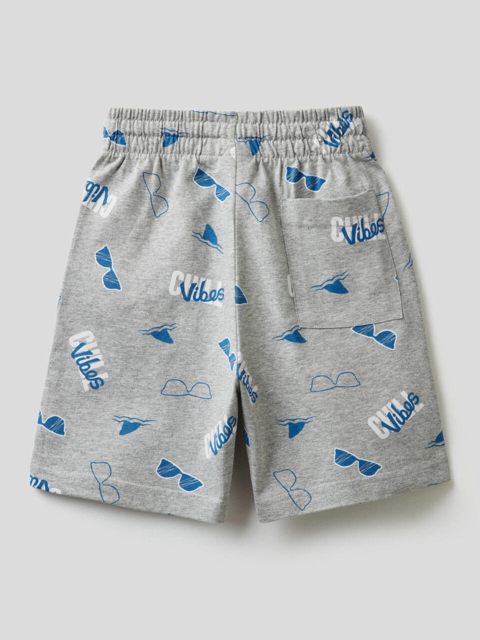 Bermudas estampadas de 100% algodón image number 2