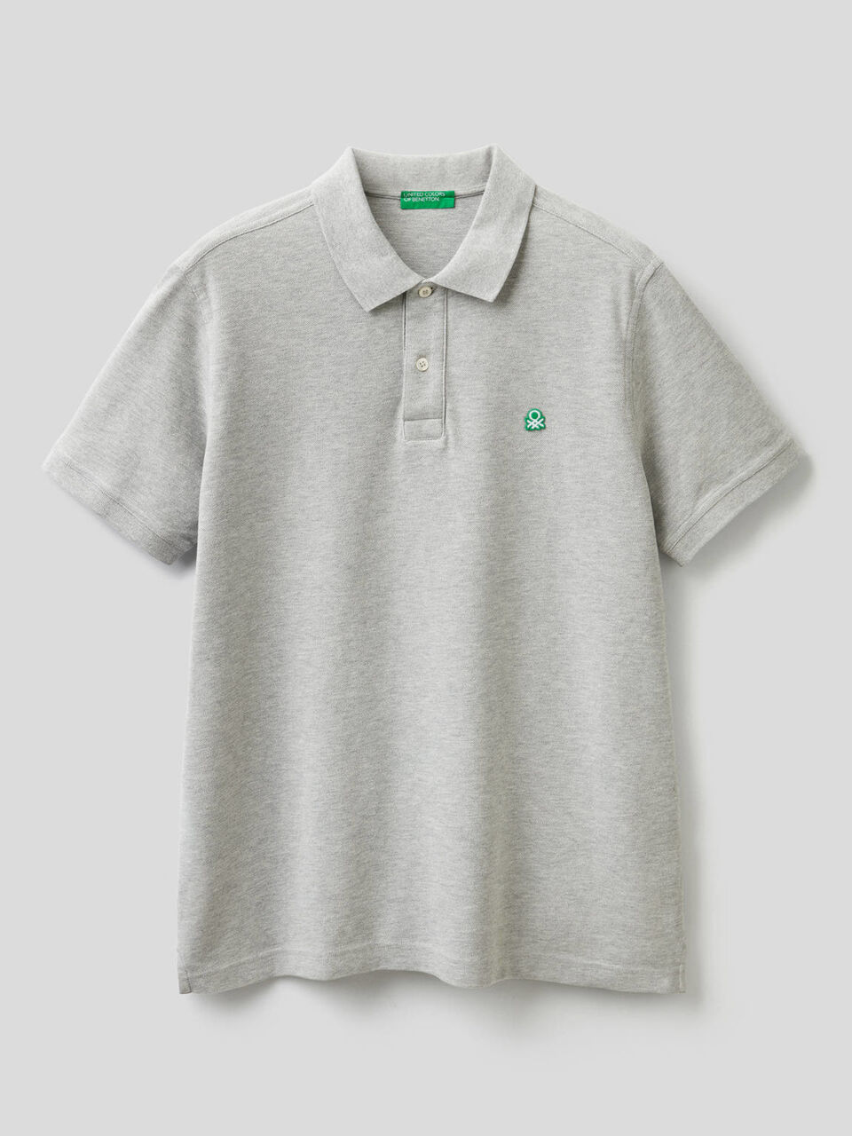 Polo de manga corta de 100 % algodón image number 1