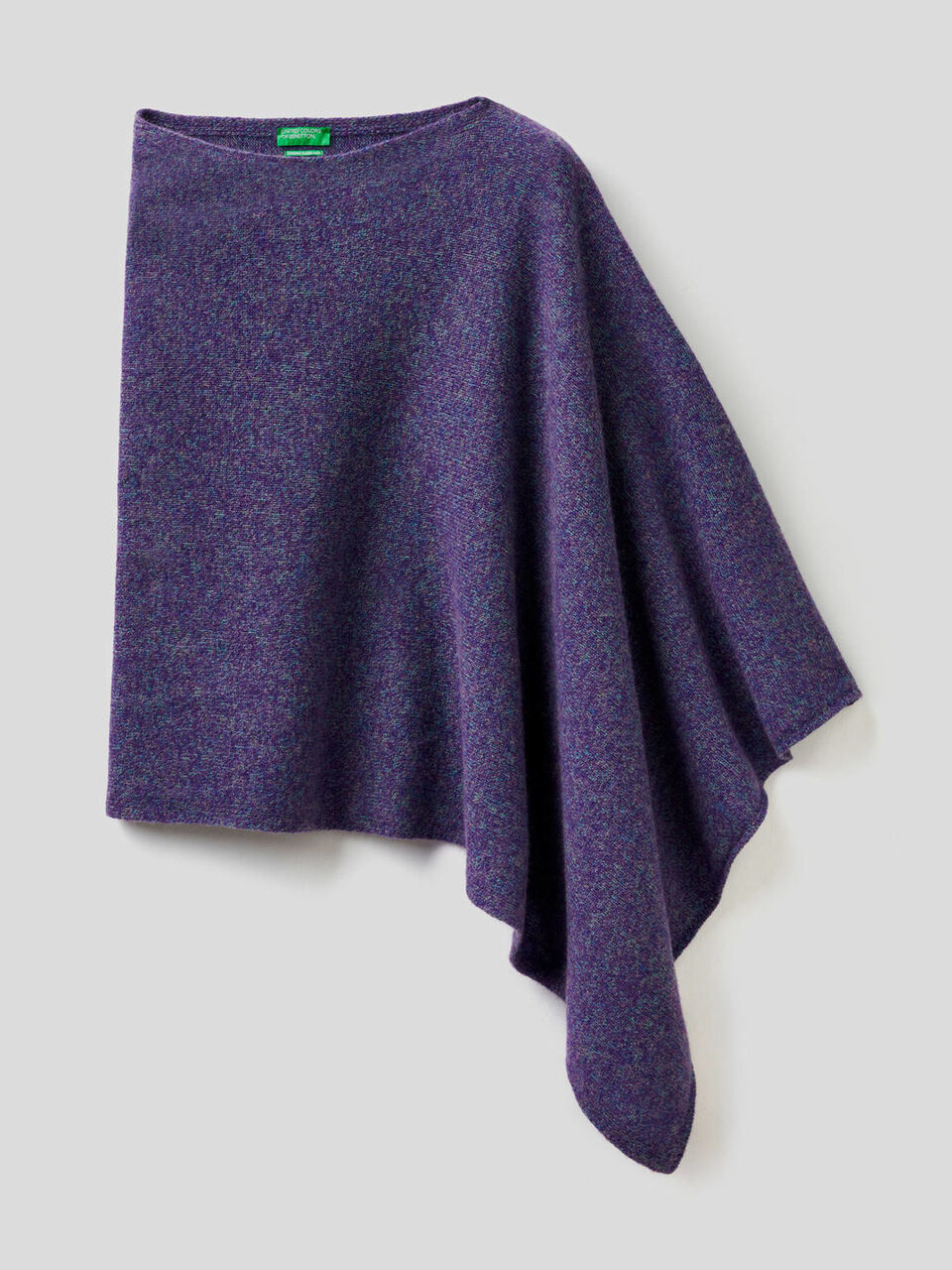 Capa de pura lana tricot Shetland image number 1