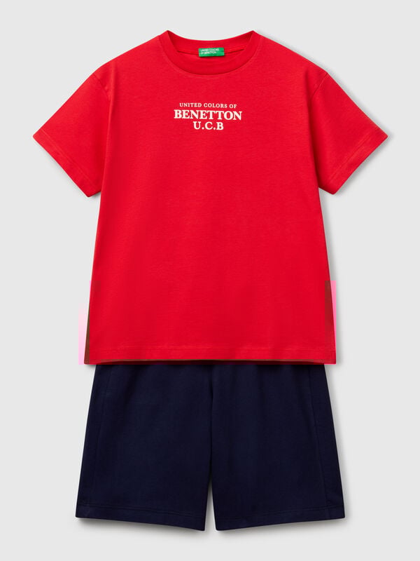 SET T-SHIRT+SHORTS Niño