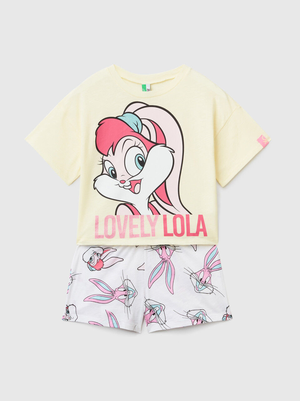 Pijama corto de Bugs Bunny y Lola