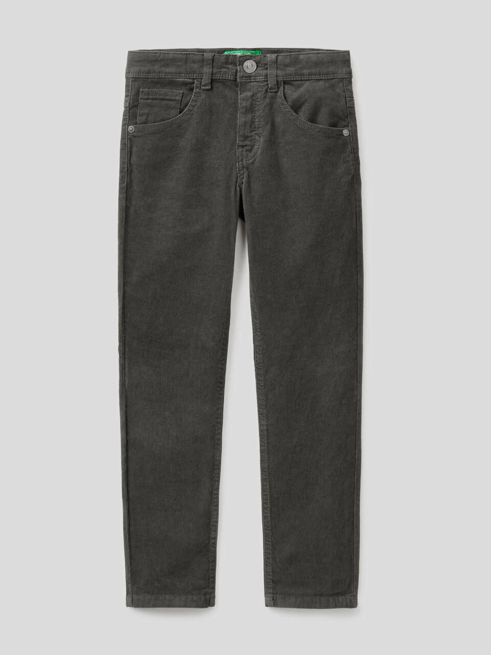 Pantalón slim fit de pana elástica image number 1