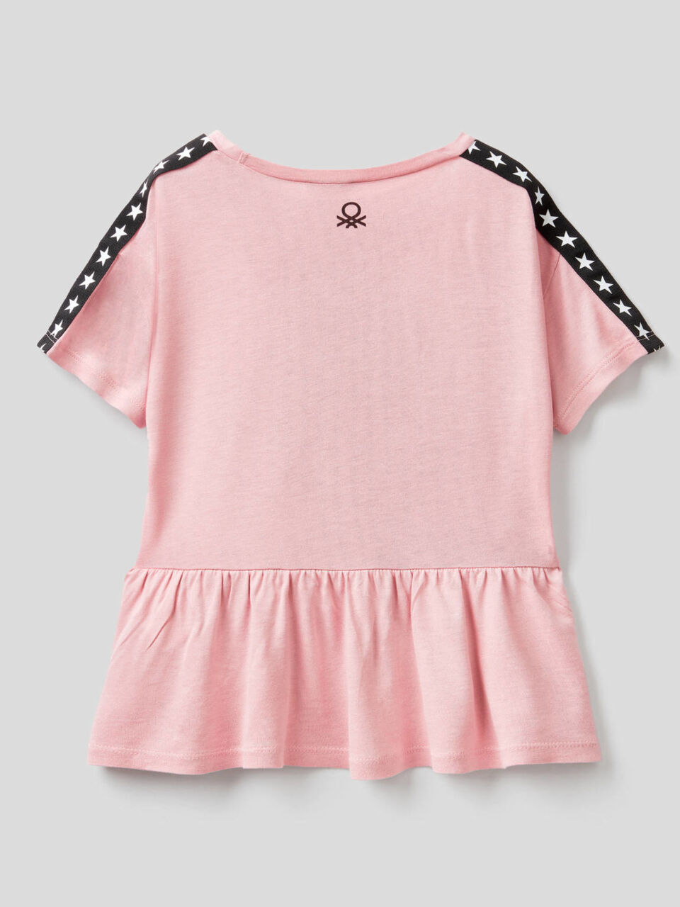 Camiseta amplia con volante image number 2