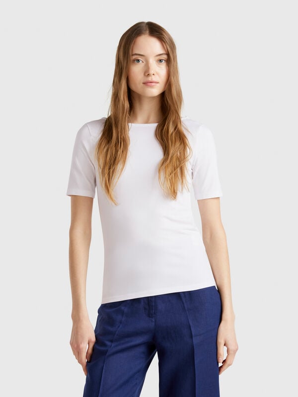 Camiseta reversible ajustada Mujer