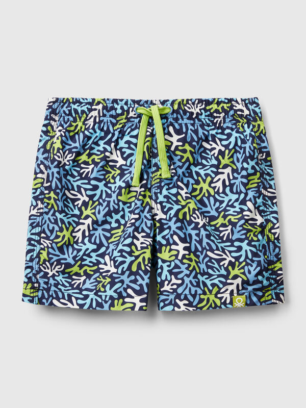 Bañador de nailon estampado Niño