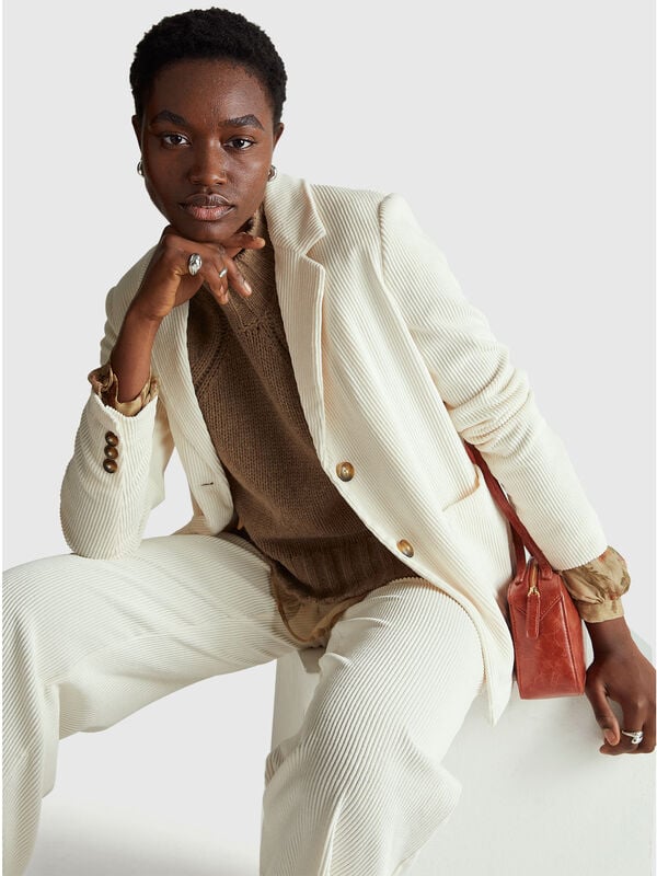 Blazer de pana Mujer