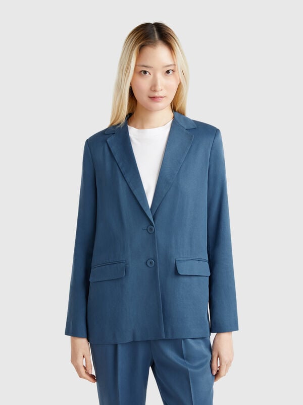 Chaqueta fluida Mujer