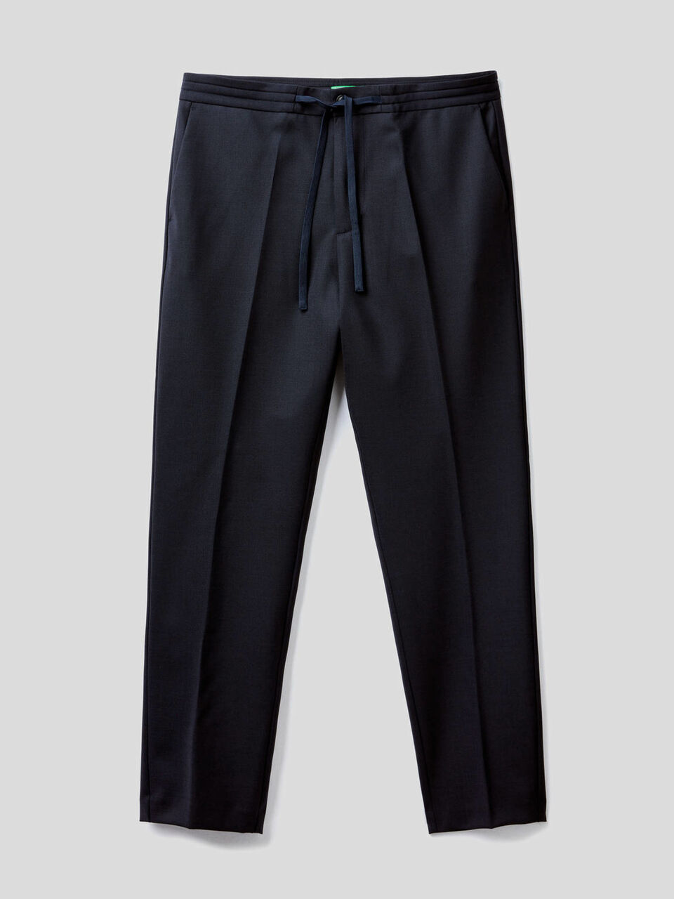 Pantalón de lana fría con cordón de ajuste image number 1