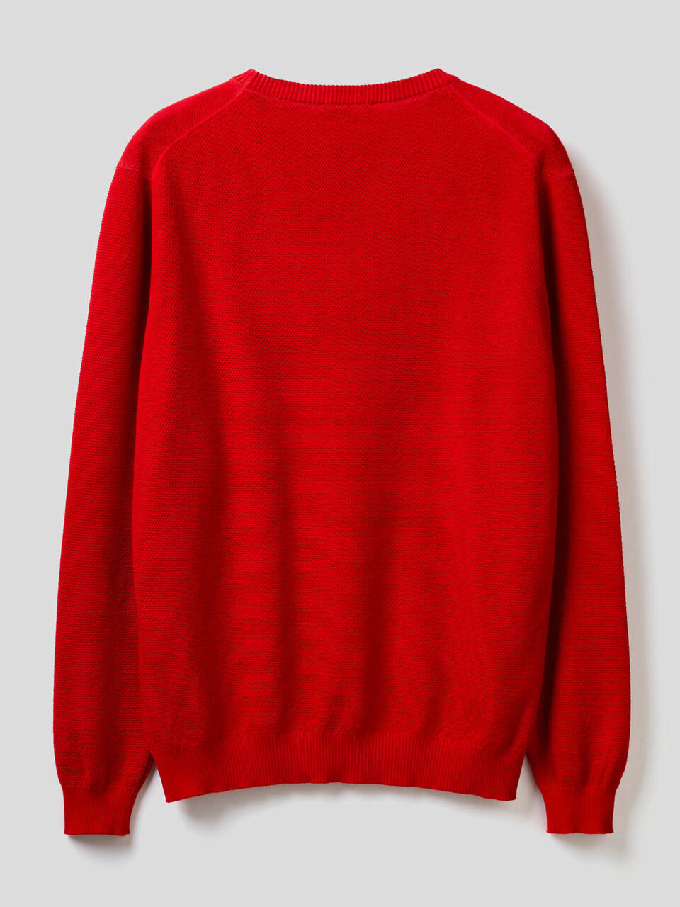 Jersey de cuello redondo con detalle en V image number 2