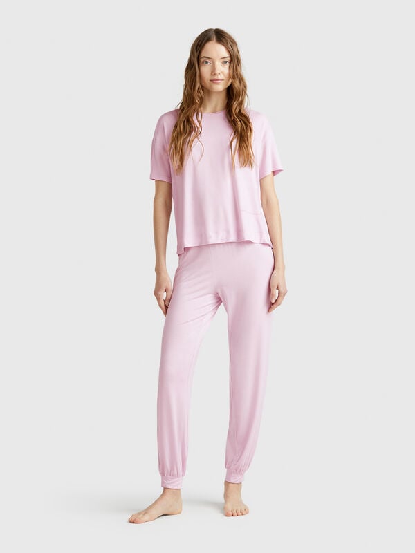 Pantalón de Modal® elástico Mujer