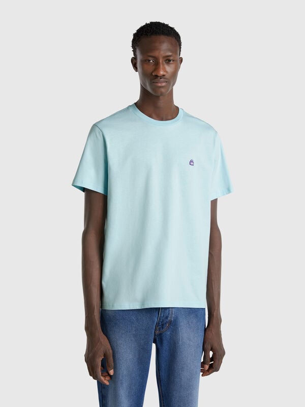 Camiseta básica de algodón  Hombre