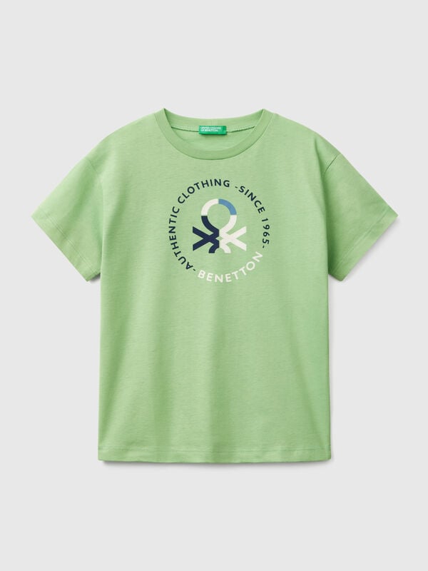 Camiseta de manga corta 100% algodón Niño