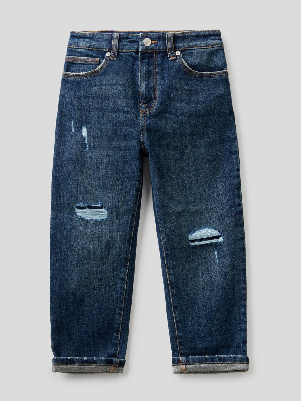 Vaqueros slouchy con rotos image number 1