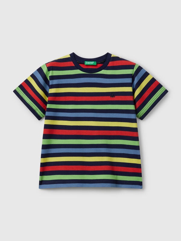 Camiseta rayas 100% algodón Niño
