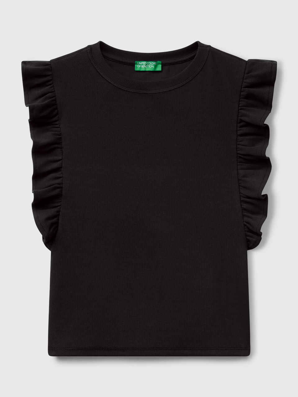 SLEEVELESS SWEATER Mujer image number 1