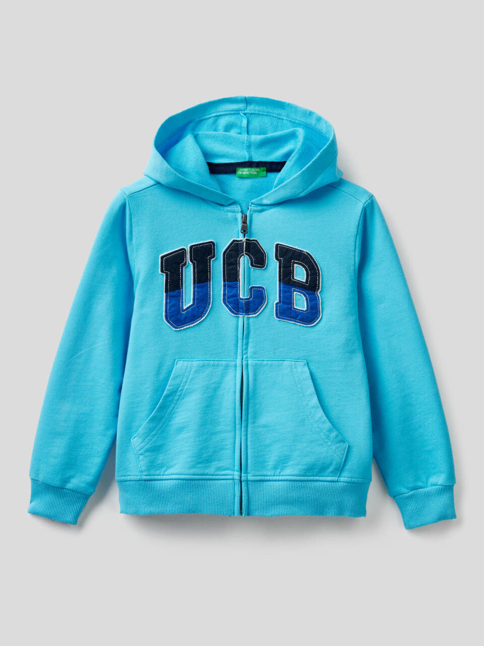 Sudadera con cremallera y capucha image number 1