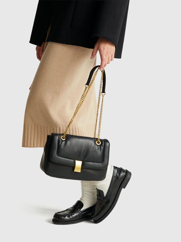 Bolsa de tela revestida Mujer
