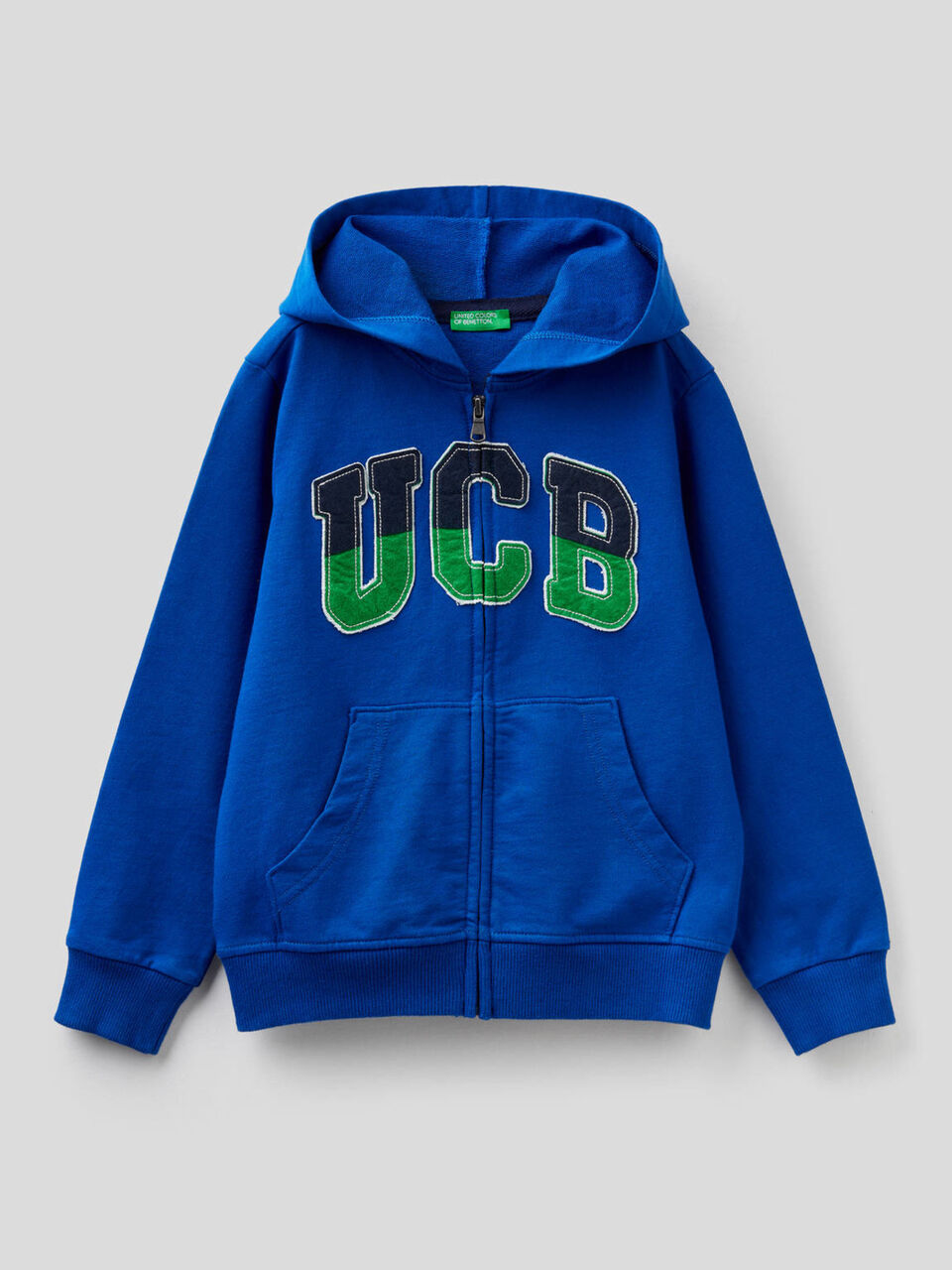 Sudadera con cremallera y capucha image number 1