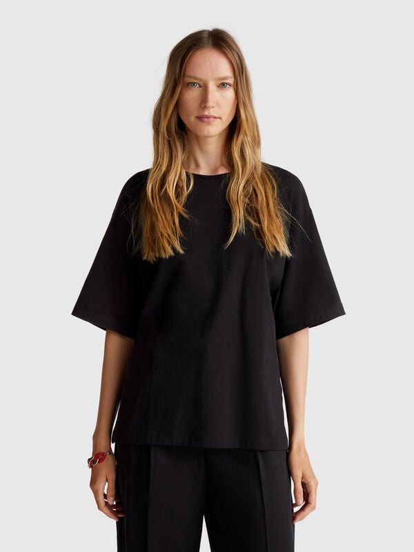 Camiseta con cruce en la espalda Mujer