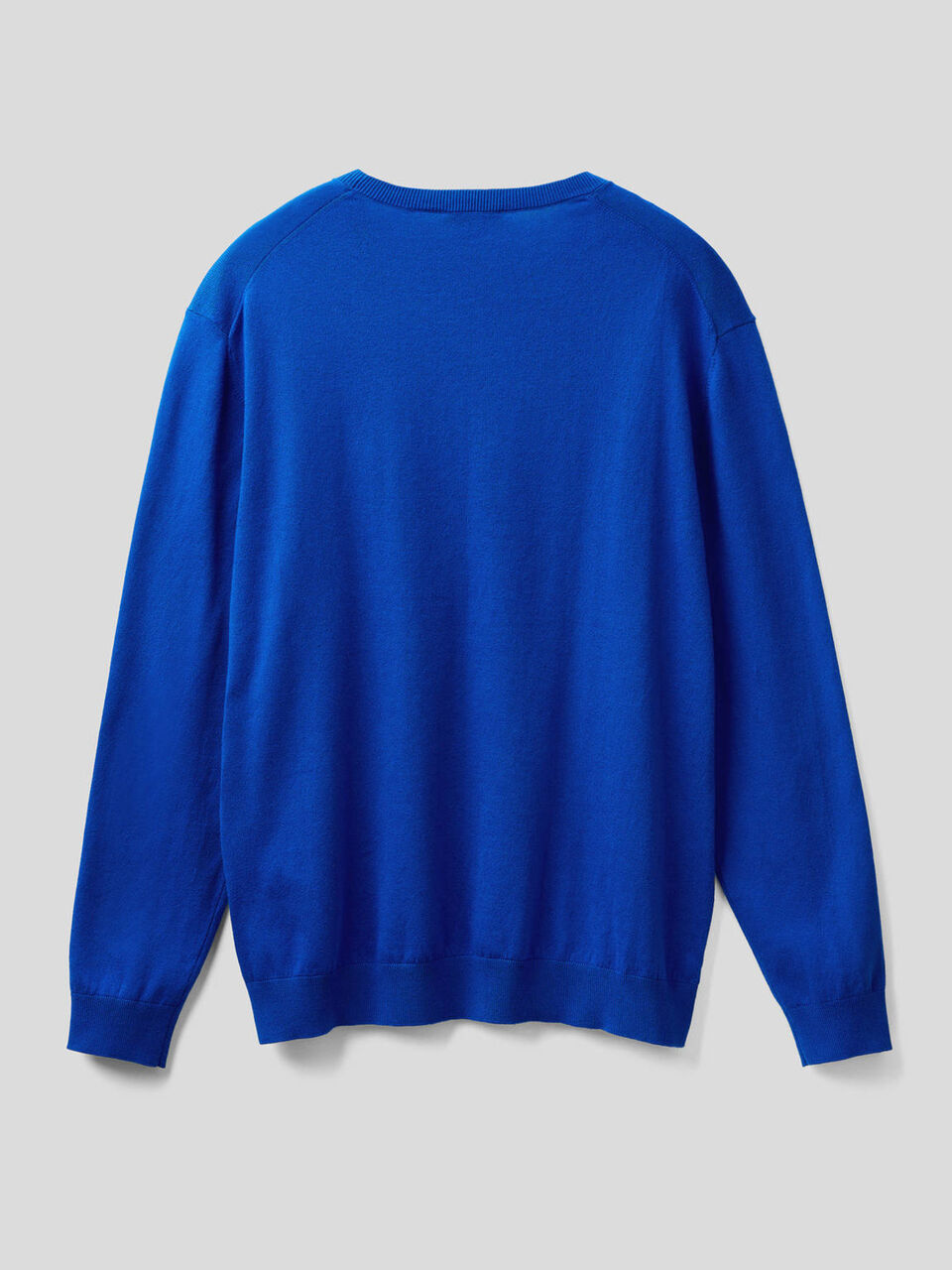 Jersey de cuello redondo de algodón mixto image number 2