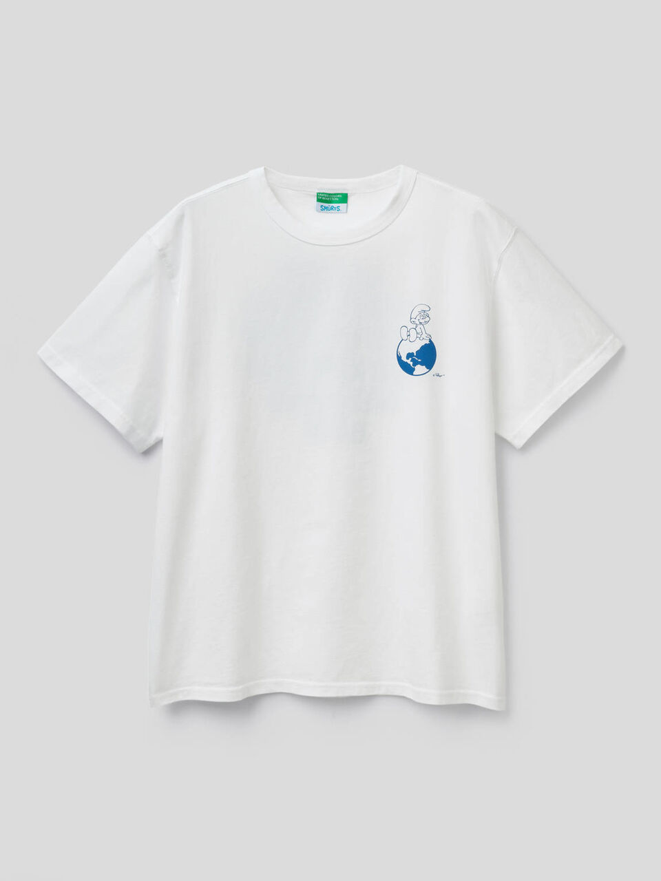 Camiseta con estampado de pitufos image number 1