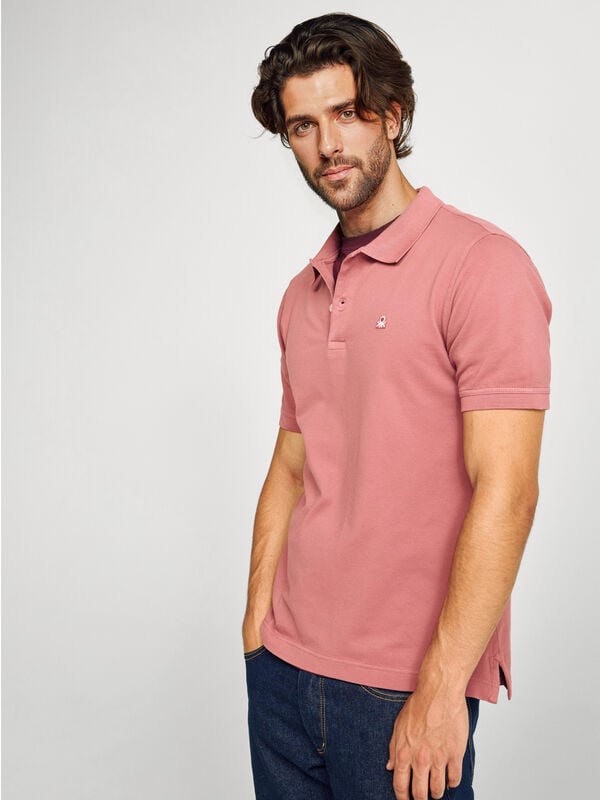 Polo ajustado Hombre