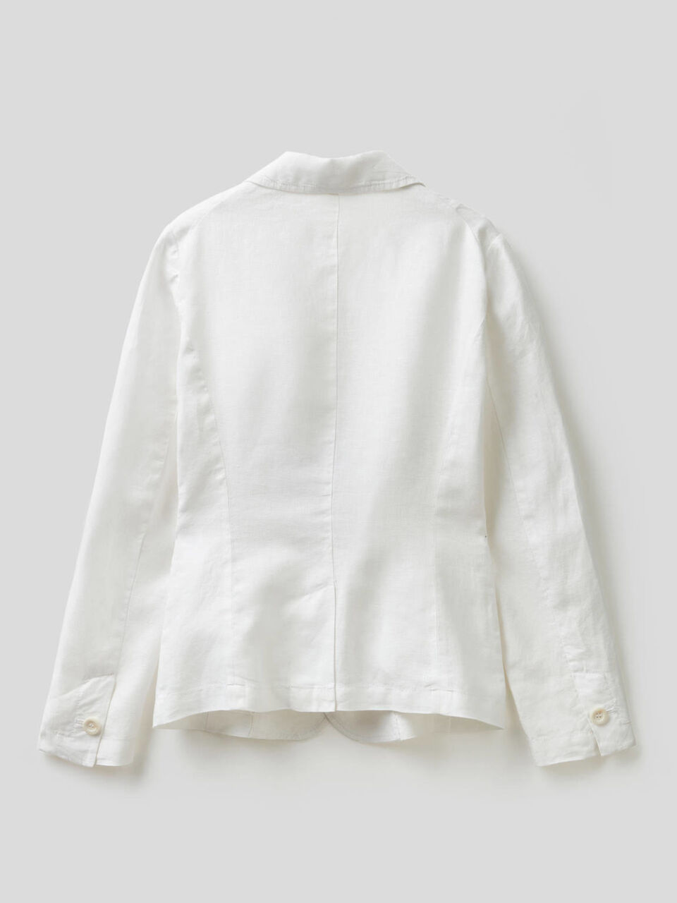 Blazer entallado de 100% lino image number 2