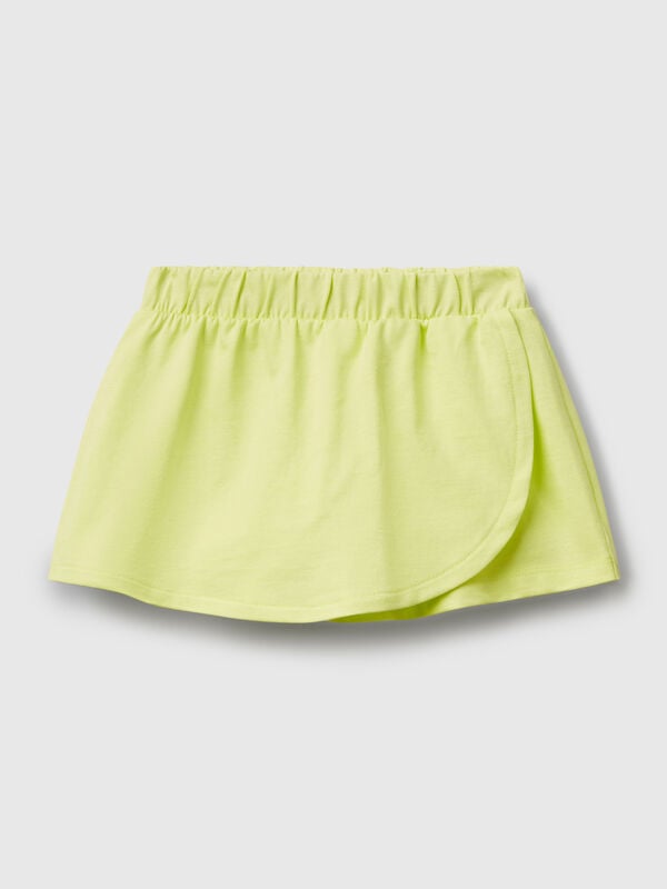 Pantalón culotte de puro algodón Niña