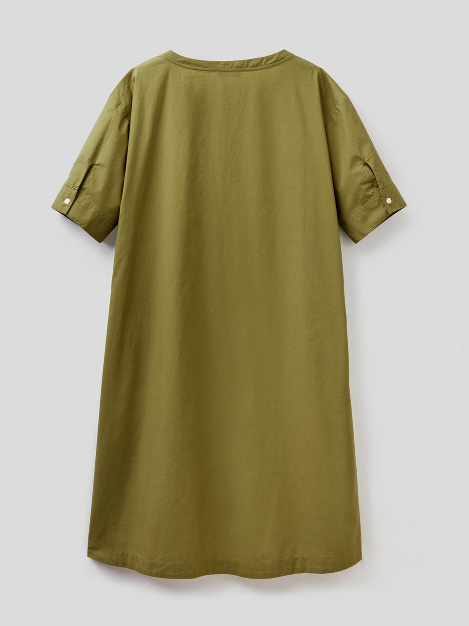 Vestido amplio de 100 % algodón image number 2