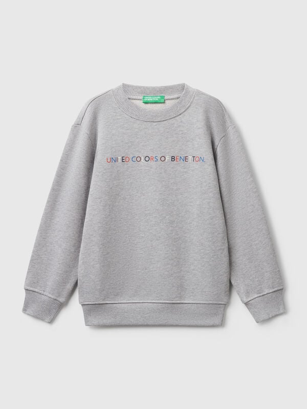 Sudadera de corte regular con estampado Niño