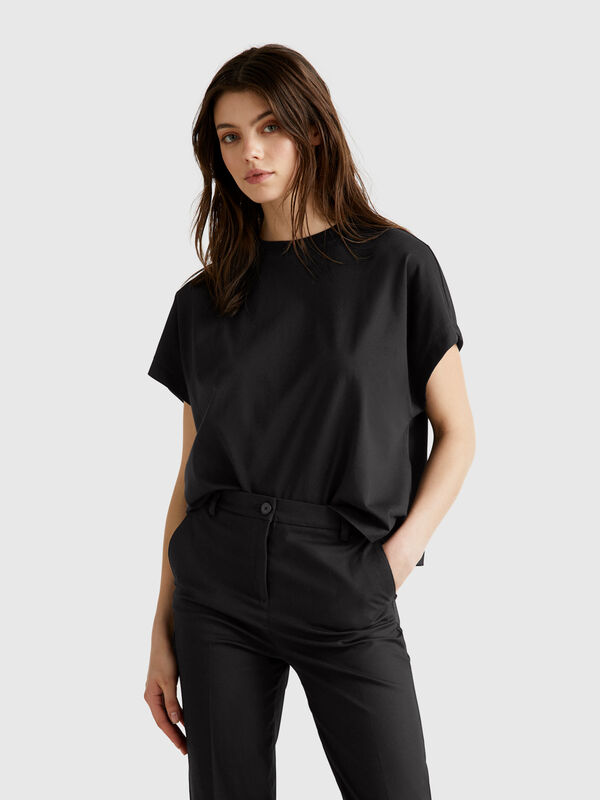 Camiseta con mangas de kimono Mujer