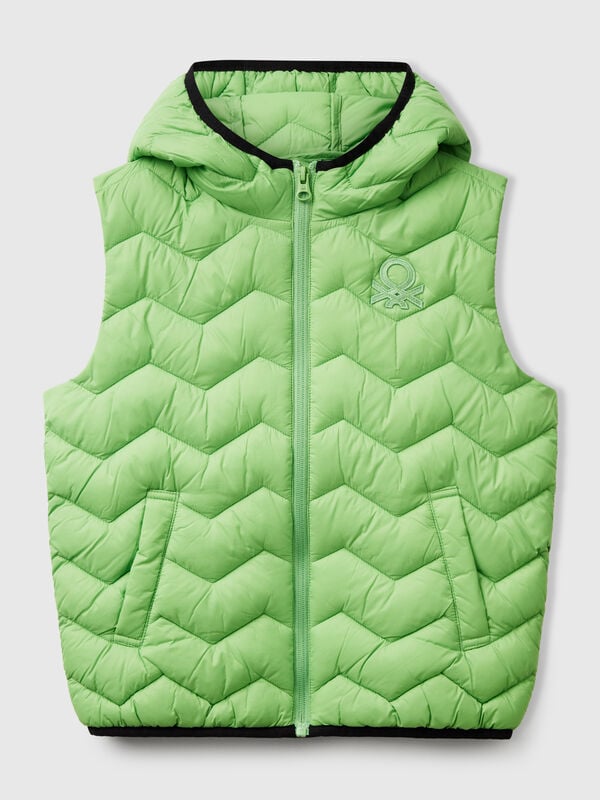 Chaleco acolchado con capucha Niño