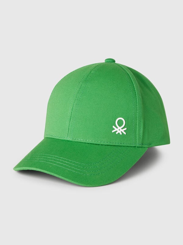 Gorra de algodón con logo Niño