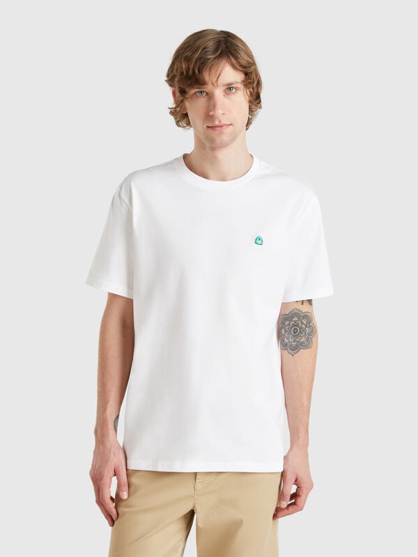 Camiseta básica de algodón  Hombre